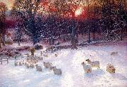 Joseph Farquharson, Beneath the Snow Encumbered Branches